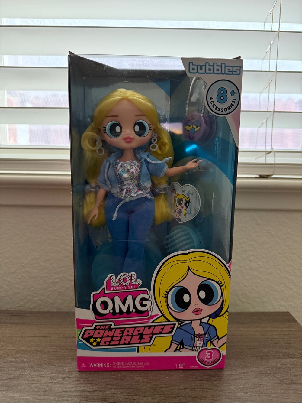 L.O.L. Surprise! OMG The Powerpuff Girls Doll Bubbles